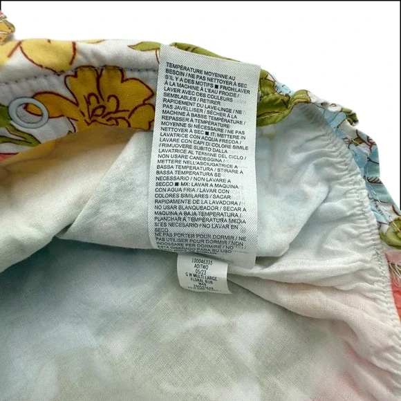 Janie & Jack Mimosa Baby Floral Ruffle Romper 0-3M Easter Bubble Forever Sun '23 - Picture 9 of 9